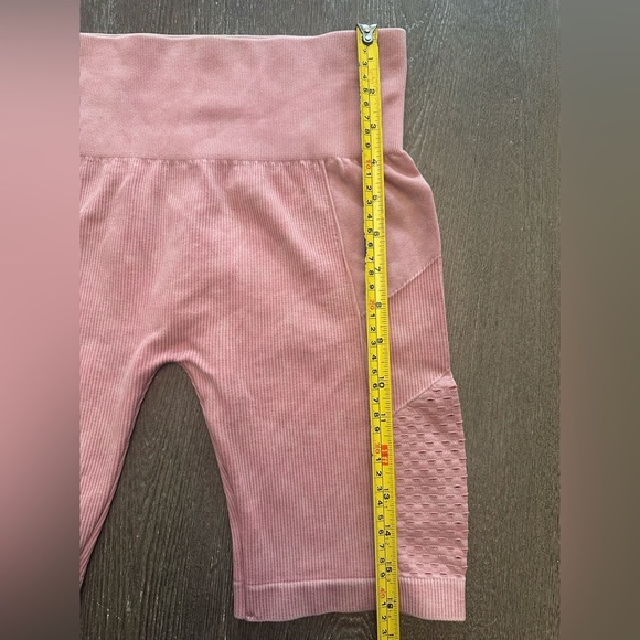 AS REVIVAL DUSTY PINK BIKER SHORTS - Size Medium SKU:306 - Picture 6 of 7